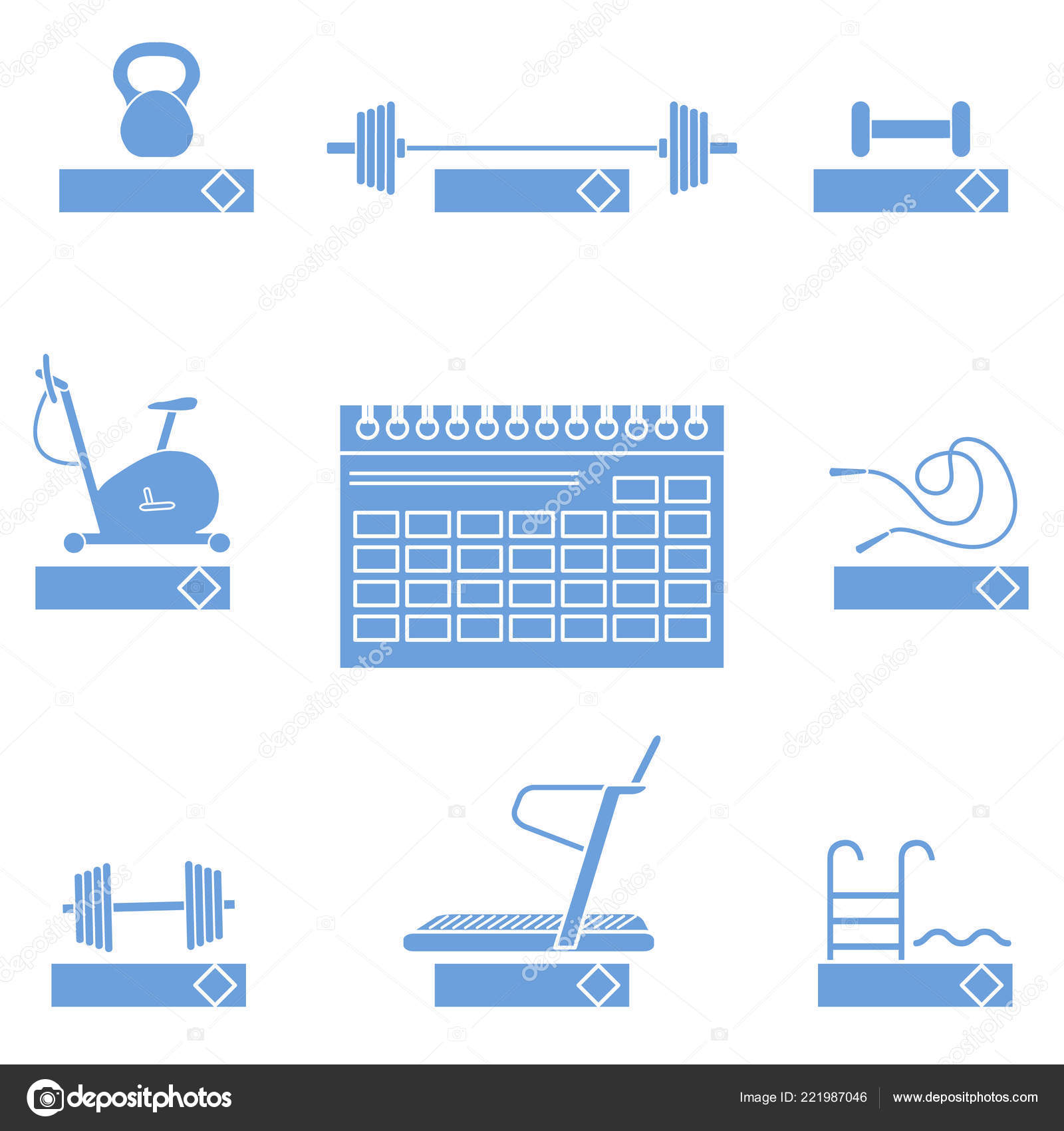 Time Fitness 2019 Fitness Concept Sports Equipment Healthy