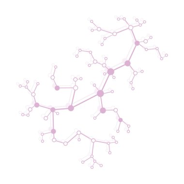 Yapısı molekül ve iletişim. Bilimsel kavram. Tıp, kimya, bilim.
