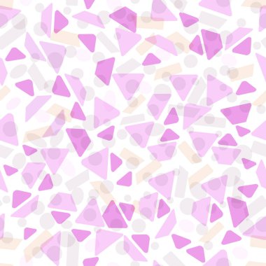 Geometrik figürler ile Seamless modeli. Arka plan. Şablon tasarım, kumaş, yazdırma.