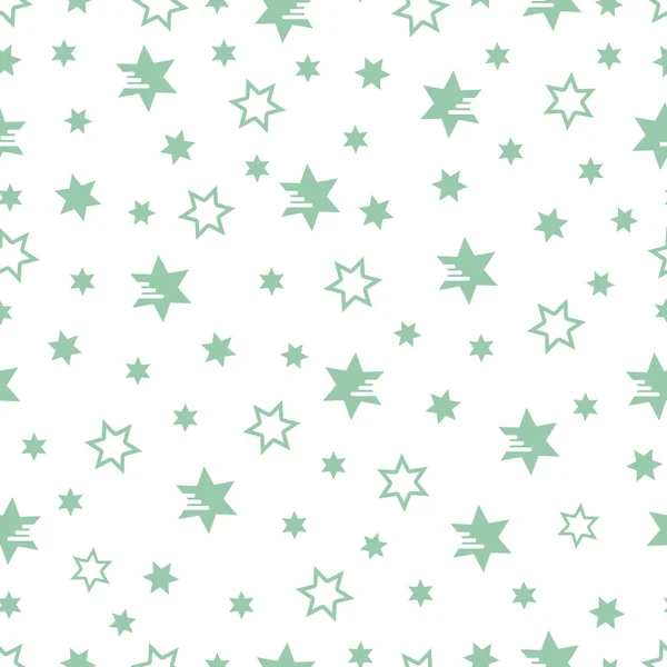 Бесшовный Рисунок Звездами Рождество Новый 2019 Год Фон Дизайн Упаковки — стоковый вектор