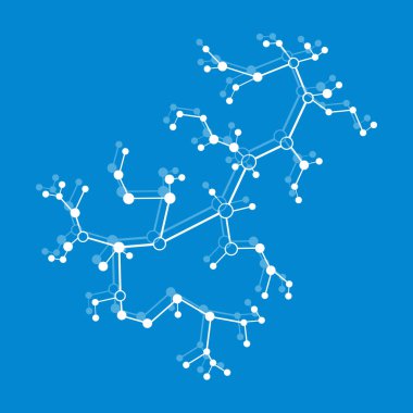 Yapısı molekül ve iletişim. Bilimsel kavram. Tıp, kimya, bilim.