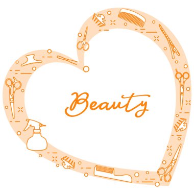 Kuaför araçları. Güzellik Salonu. Manikür.