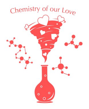 Flask, kalpleri fırtına, aşk mesajı. Duygu, ruh hali