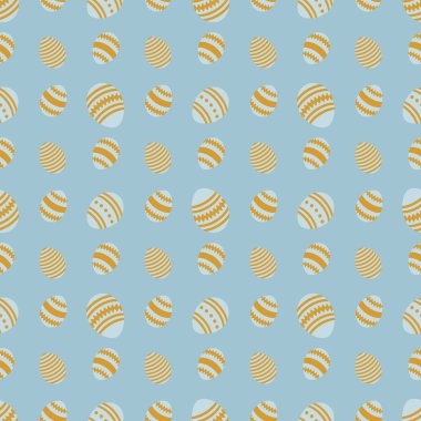 Paskalya yumurtaları ile Seamless modeli. Mutlu Paskalya.