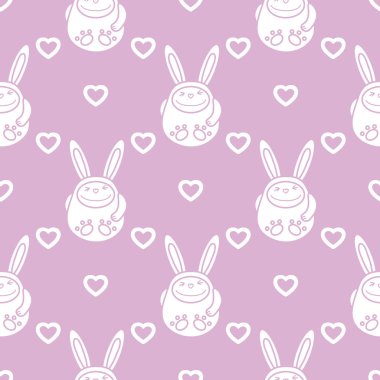 Doğum günü, Sevgililer günü, Paskalya seamless modeli