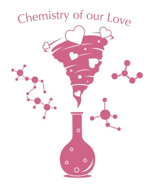 Flask, kalpleri fırtına, aşk mesajı. Duygu, ruh hali