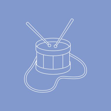 Davul. Müzik aleti. Oyuncak.