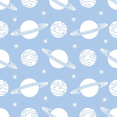 Uzay vektör seamless modeli astronomi bilim