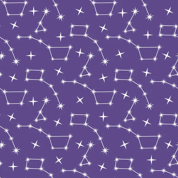 Constellations pattern Space Astronomy Science — Stock Vector