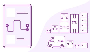 Sipariş malları online Depo teslimat Online mağaza