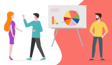 İnsanlar iş toplantısı, ortaklık beyin fırtınası