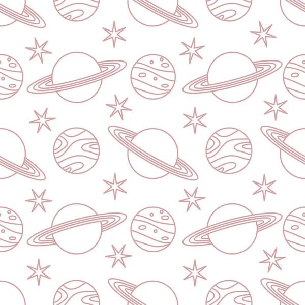 Uzay vektör seamless modeli astronomi bilim