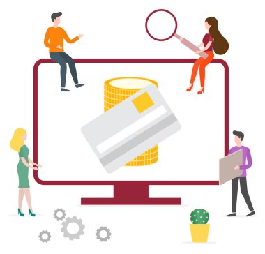 Çevrimiçi bankacılık hizmetini kullanan kişiler. Finans