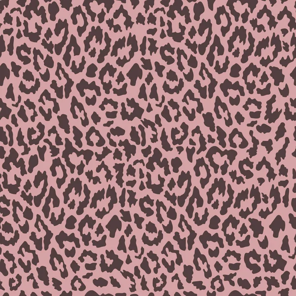 Patrón de leopardo sin costura vectorial. Fondo de moda — Vector de stock