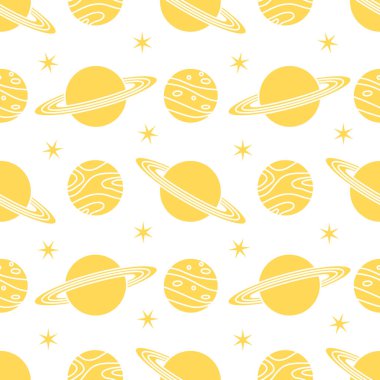 Uzay vektör seamless modeli astronomi bilim