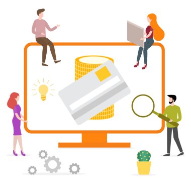 Çevrimiçi bankacılık hizmetini kullanan kişiler. Finans