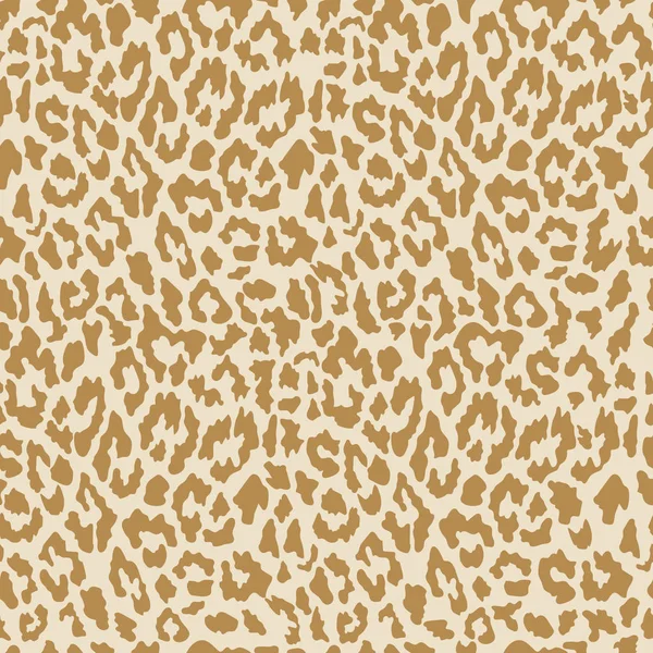 Vector seamless leopard pattern. Trendy background — Stock Vector