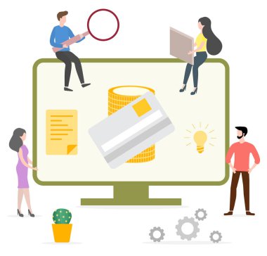 Çevrimiçi bankacılık hizmetini kullanan kişiler. Finans