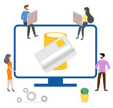 Çevrimiçi bankacılık hizmetini kullanan kişiler. Finans