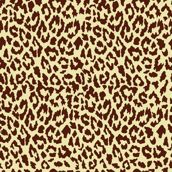 Vector seamless leopard pattern. Trendy background — Stock Vector