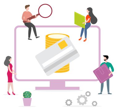 Çevrimiçi bankacılık hizmetini kullanan kişiler. Finans