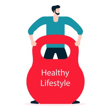İnsanlar, kettlebell Fitness Sport Sağlıklı yaşam tarzı