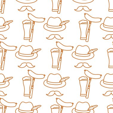 Münih Bira Festivali Oktoberfest Bira partisi