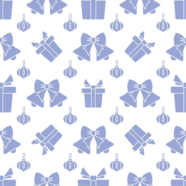 Yeni yıl 2020, Noel vektör sorunsuz desen