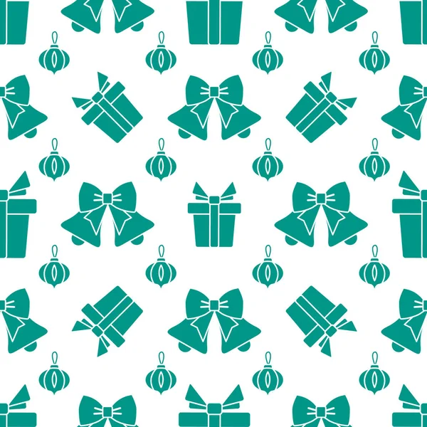 Yeni yıl 2020, Noel vektör sorunsuz desen