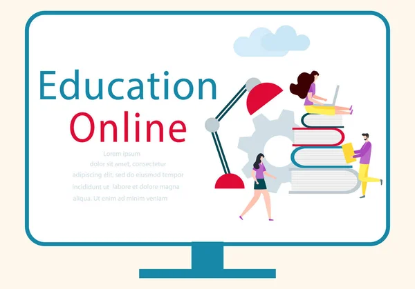 Vector Online education, distance studying people