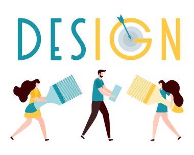 İnsanlar, bina, ev tamir araçları, boyama işleri