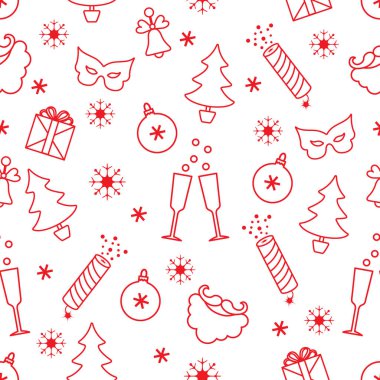 Yeni yıl 2020 Mutlu Noeller, Noel Baba