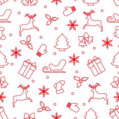 Yeni yıl 2020 Mutlu noel hediyeleri, geyik