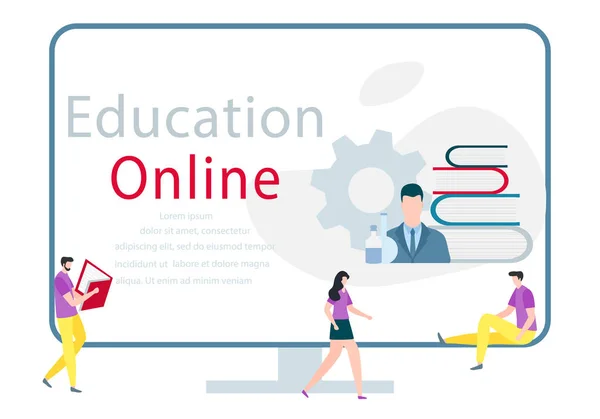 Vector Online education, distance studying people