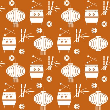 Davul, fener Kore, Japonya, Çin Yeni Yıl