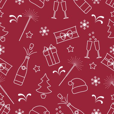 Yeni Yıl 2020 Mutlu Noeller hediyesi, ağaç