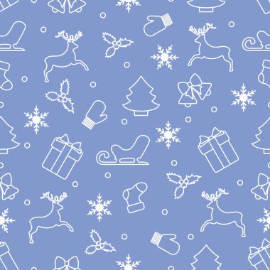 Yeni yıl 2020 Mutlu noel hediyeleri, geyik