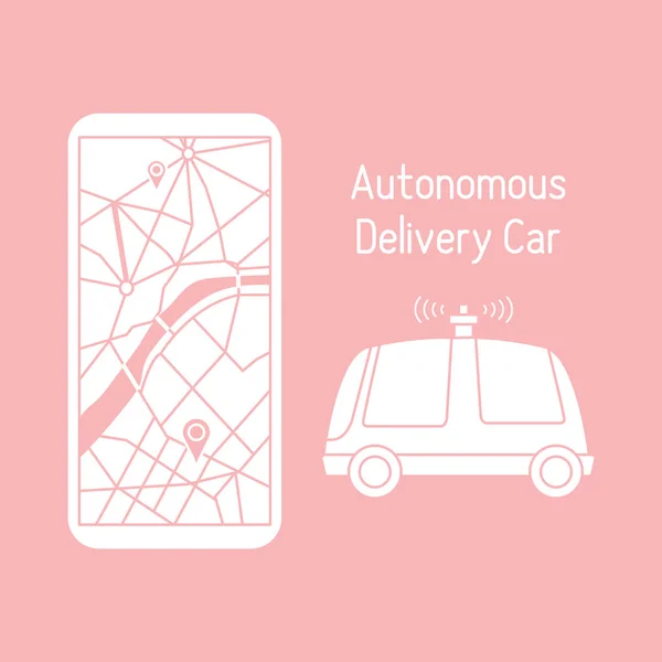 Autonomous delivery car Navigation, remote control