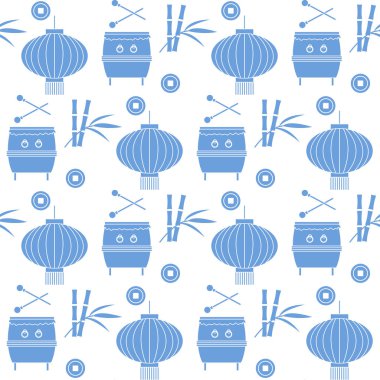 Davul, fener Kore, Japonya, Çin Yeni Yıl