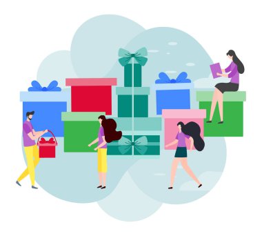 Yeni yıl Noel 'i İnsanlar bayramı hediye eder