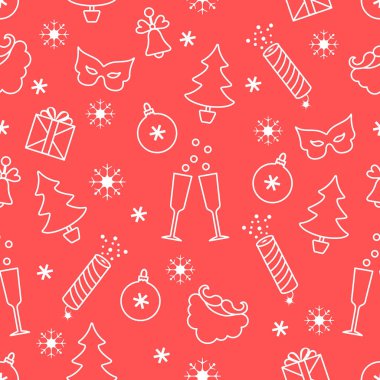 Yeni yıl 2020 Mutlu Noeller, Noel Baba