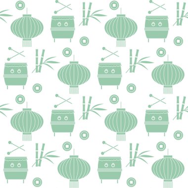 Davul, fener Kore, Japonya, Çin Yeni Yıl