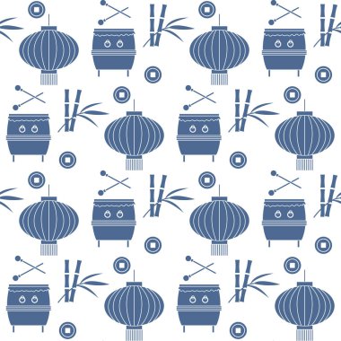 Davul, fener Kore, Japonya, Çin Yeni Yıl