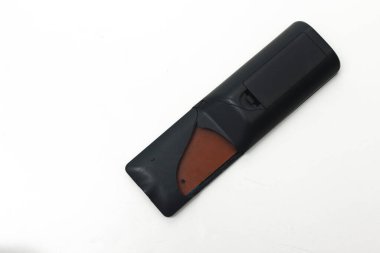 broken remote control isolated on white background