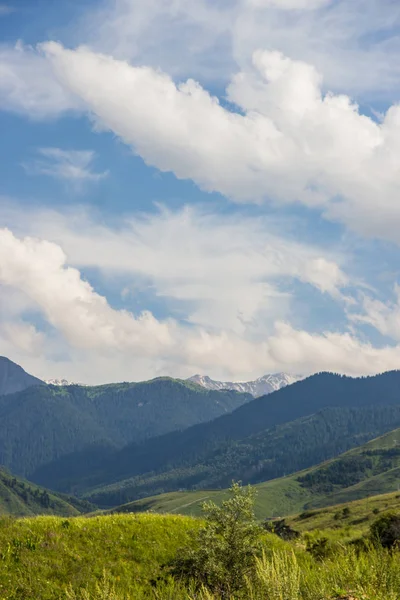 Mountains Landscape Kaskelen Gorge Tien Shan Mountains Almaty Kazakhstan — Stock Photo, Image