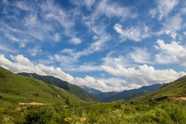 Krajina Hor Kaskelen Rokle Pohoří Ťan Šan Almaty Kazachstán — Stock fotografie