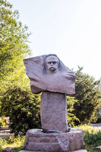 알마티 카자흐스탄 2018 기념물의 타라스 Grigorievich 솁첸코 우크라이나 — 스톡 사진
