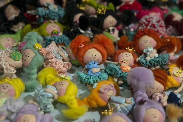 Международная Выставка Кукол Fashion Doll Украина Апреля 2019 Года Мбаппе — стоковое фото