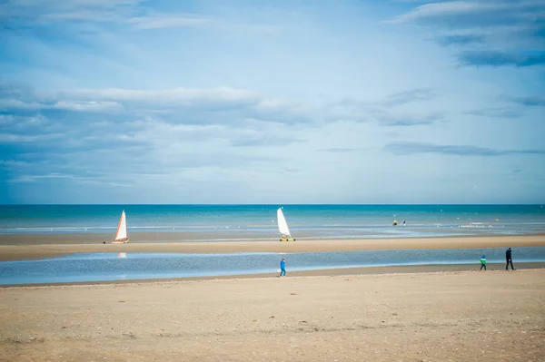 Sand Yacht i höst — Stockfoto