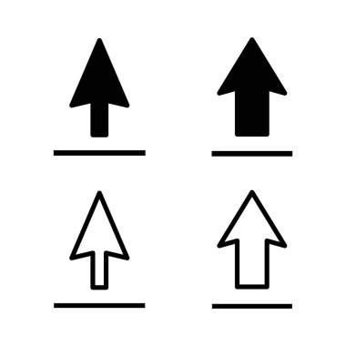 Simge vektör illüstrasyonu yükle. veri işareti ve sembolü yükle